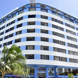 Hotel On Vacation Blue Tone